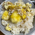 笑みs's cooksnap of when they made 簡単　子供が喜ぶ炊飯器で栗ご飯栗下拵え付.