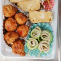 keroro's cooksnap of when they made ☆お弁当おかず☆鶏だんごの照焼き.