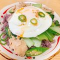 seacomet's cooksnap of when they made 豚肉と小松菜のスタミナ丼.