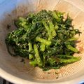 クック☆やーっ！'s cooksnap of when they made 春菊のポン酢和え.