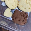 yucaffe's cooksnap of when they made 寝かさず簡単☆型抜きチョコクッキー.