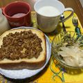 クックchitann's cooksnap of when they made マヨ納豆のトースト.