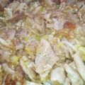 賄いのおばちゃん's cooksnap of when they made 行列の食堂の☆とろとろねぎ塩豚カルビ♡.