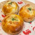 パインクリームソーダ's cooksnap of when they made HB★惣菜パン★ジャガマヨふわふわパン.