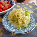 セキグチのアテ's cooksnap of when they made 【10分おつまみ】にんにく旨塩キャベツ♪.