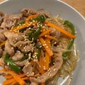 kumichef's cooksnap of when they made 豚こまとピーマンの中華春雨炒め.