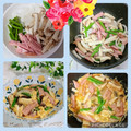 ♪としクック♪'s cooksnap of when they made スパムとアスパラエリンギの卵とじ♪.