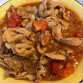 yu228's cooksnap of when they made もっちり♪トマトと豚肉の生姜風味炒め.