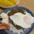 わかポン☆'s cooksnap of when they made 超かんたんで美味しいキーマカレー♪.