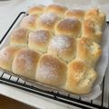 tamumaru's cooksnap of when they made ふんわ～り＊理想のミルクちぎりパン.