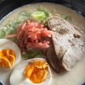 クック2H9MD0☆'s cooksnap of when they made 簡単♪棒ラーメンで！5分で豚骨ラーメン.