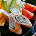 ❤️かわだん❤️'s cooksnap of when they made 豚肉の大葉巻き・大葉おろし添え.