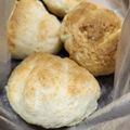 ゆんやともも's cooksnap of when they made 発酵不要な簡単お手軽薄力粉パン.
