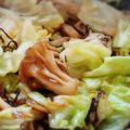 あおいりん's cooksnap of when they made キャベツと舞茸の塩昆布バター炒め.