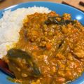 みずの花's cooksnap of when they made コク旨♡かぼちゃと挽肉のカレー♫.