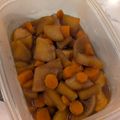 ぽんぽまつり's cooksnap of when they made じわぁ〜と★うまい大根とさつま揚げの煮物.