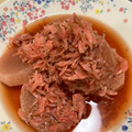 あやか1120's cooksnap of when they made 味しみしみ♪大根と桜えびの煮物.