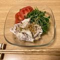 いおりりえ's cooksnap of when they made 簡単夕飯に♡豆苗とトマトの豚しゃぶサラダ.