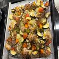 花より団子's cooksnap of when they made チキンとごろごろ野菜の☆オーブン焼き.