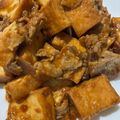 ゆみらんたん's cooksnap of when they made 厚揚げの豚挽肉炒め.