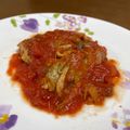 ☆GSSQHY☆'s cooksnap of when they made フライパン一つで簡単♪さばのトマト煮込み.