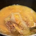 あじにゃお's cooksnap of when they made 寒い日に♡白菜と豚バラの味噌バター鍋.