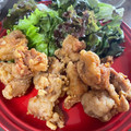 もぐもぐあーむ's cooksnap of when they made 味付けしっかり！鶏もも肉のかりかり唐揚げ.