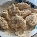 ふくい小町's cooksnap of when they made お豆腐deきな粉もち.