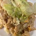 とぉみ98☆'s cooksnap of when they made 簡単ランチ❤絶品明太マヨレタスチャーハン.