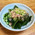 ねっちゃんっ's cooksnap of when they made 【簡単】＊生わかめ（乾燥）のお浸し＊.