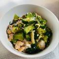 azbjbn's cooksnap of when they made 漬物deアレンジ無限大☘️納豆ど〜ん！.