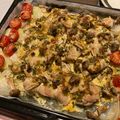 emola's cooksnap of when they made オーブンで簡単大葉ときのこのグリルチキン.