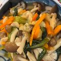 ゆみらんたん's cooksnap of when they made 小松菜と人参の煮びたし.