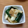 みぃくんのママ's cooksnap of when they made ♡叩き長芋&きゅうりのワサビぽん酢和え♡.