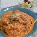 Cooking Angel's cooksnap of when they made 牛乳で簡単！エビのトマトクリームパスタ♪.