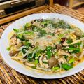 料理男子部🍻's cooksnap of when they made 簡単♡豚ひき肉のニラもやし丼♡.