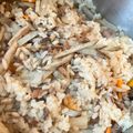 kopimama's cooksnap of when they made マグロフレーク缶で炊き込みご飯.