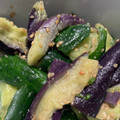 ゆみらんたん's cooksnap of when they made 簡単！なすときゅうりの中華ごま和え.