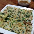 YCHキッチン's cooksnap of when they made 簡単！シャキシャキ！えのきとにらのチヂミ.