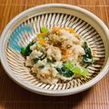 コムギ大好き's cooksnap of when they made 時短★ごま豆腐で白和え.