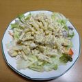 55才のおじさん's cooksnap of when they made さつまいも×ごまマカロニサラダ.