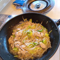 笠間の栗畑's cooksnap of when they made 豚バラモヤシと春雨うま煮今日の夕食寒い日.