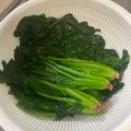 たあなけきるし's cooksnap of when they made 母から伝授　ほうれん草の茹で方.