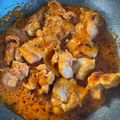 白モンブラン's cooksnap of when they made 【給食】鶏肉のオーロラソース焼き.