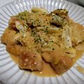 fu♪♪'s cooksnap of when they made ■鶏肉とキャベツの味噌マヨネーズ炒め■.