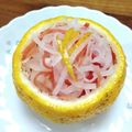 YCHキッチン's cooksnap of when they made 逸品おせち◇紅白柚子なます◇お正月.
