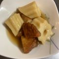 のえもゆ's cooksnap of when they made 簡単早い☆ちくわぶとさつま揚げの煮物.