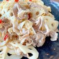 あっちゃんキッチン♪'s cooksnap of when they made 豚肉とれんこんの甘酢きんぴら.