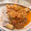 菜鳳子's cooksnap of when they made カレー粉で皆大好き甘口バターチキンカレー.