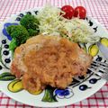 在宅勤務のおじさん's cooksnap of when they made 厚切り豚ロースで♪簡単ポークジンジャー.